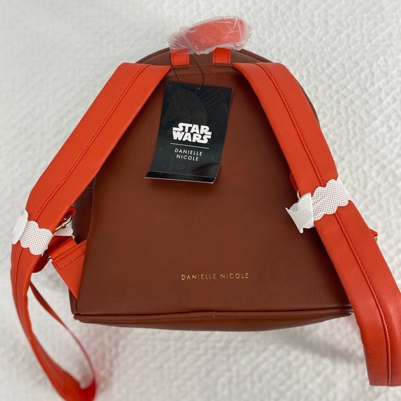 Star Wars Danielle Nicole Red Rebel Mini Backpack NWT - Picture 5 of 5